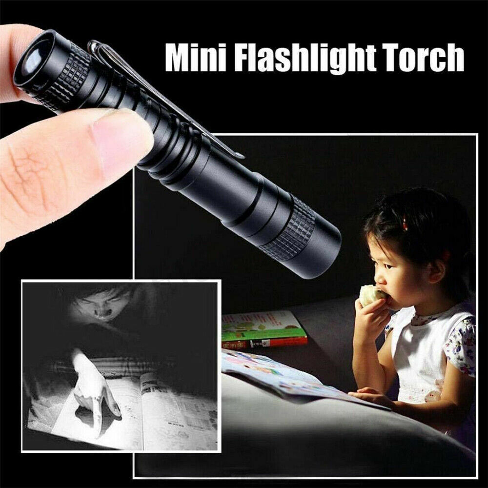 Tactical Flashlight Small LED Torch Light Mini Super Bright Penlight Waterproof