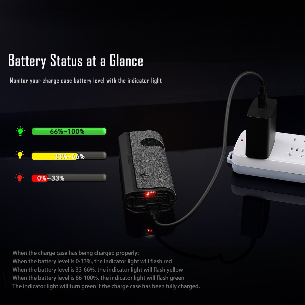 IMALENT GR35 High Power LED Flashlight 2800LM Long Distance Beam UV Red Laser
