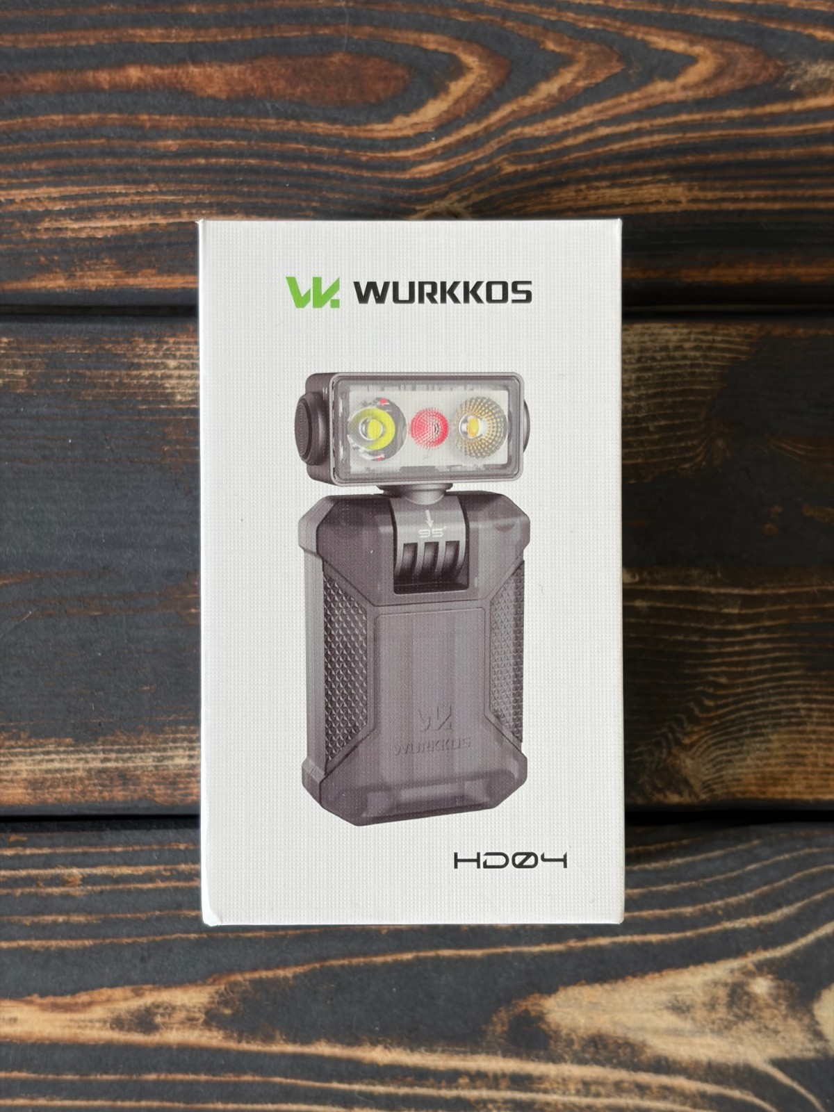 Wurkkos HD04 Rechargeable Clip-On EDC Flashlight 750 Lumens Spot/Flood/Red – NEW