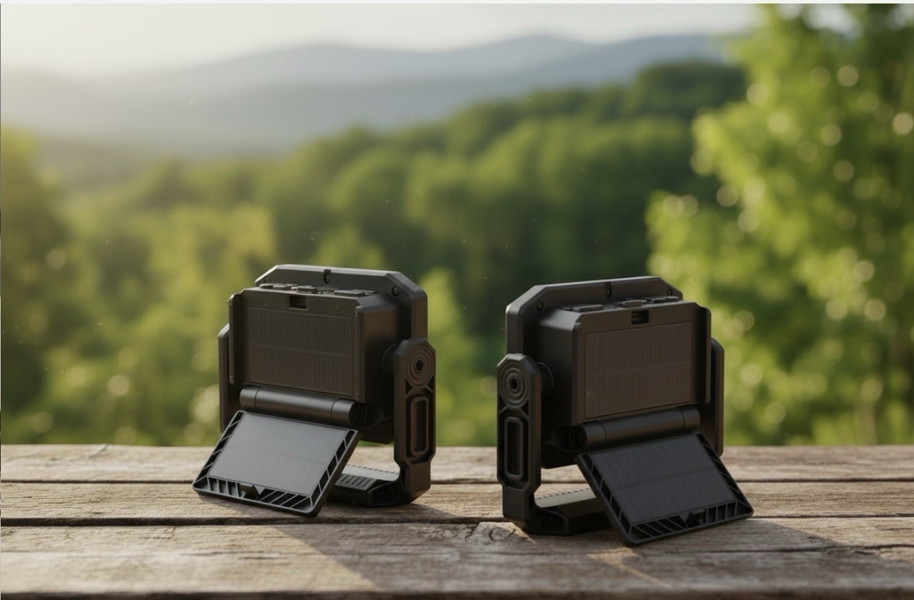 Infinity X1 2 Pack Rechargeable Dual-Power USB-C + Solar 3000L Work Light