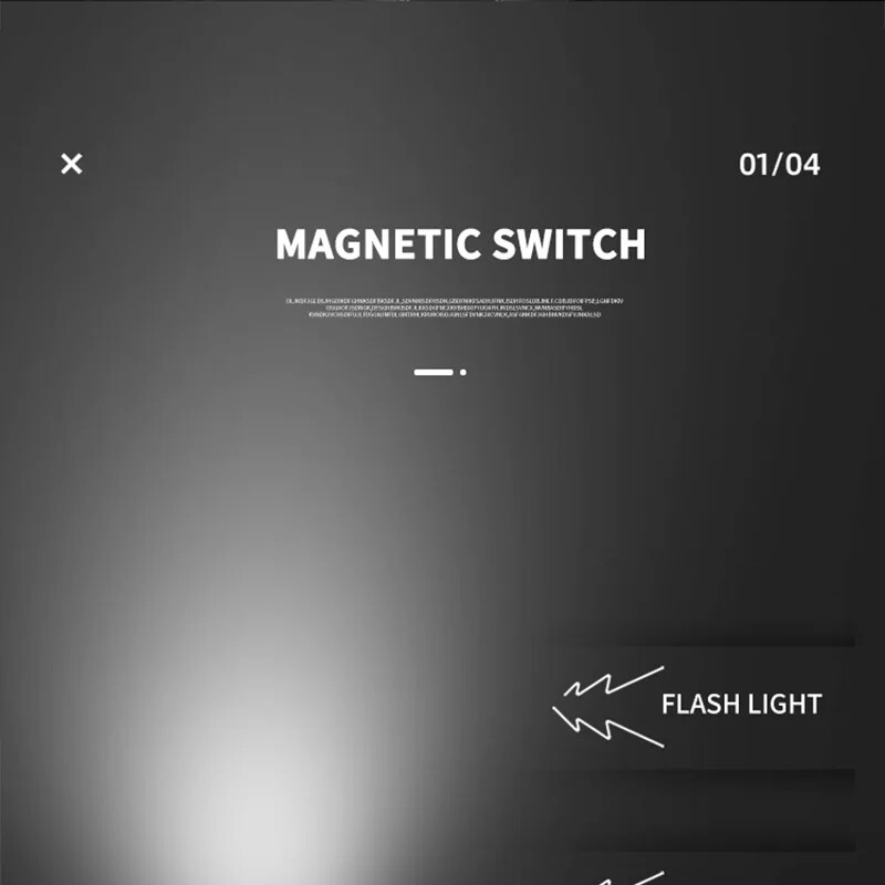 Super Bright Diving Flashlight P70 LED IPX8 Waterproof Professional Diving Light