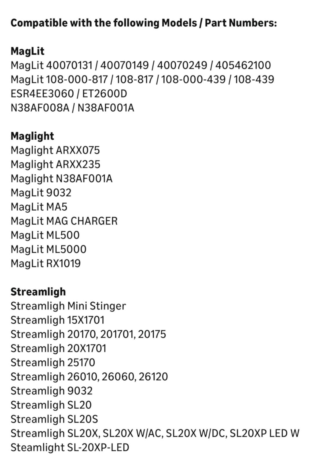 Maglite Rechargeable Battery Pack – 4400mAh