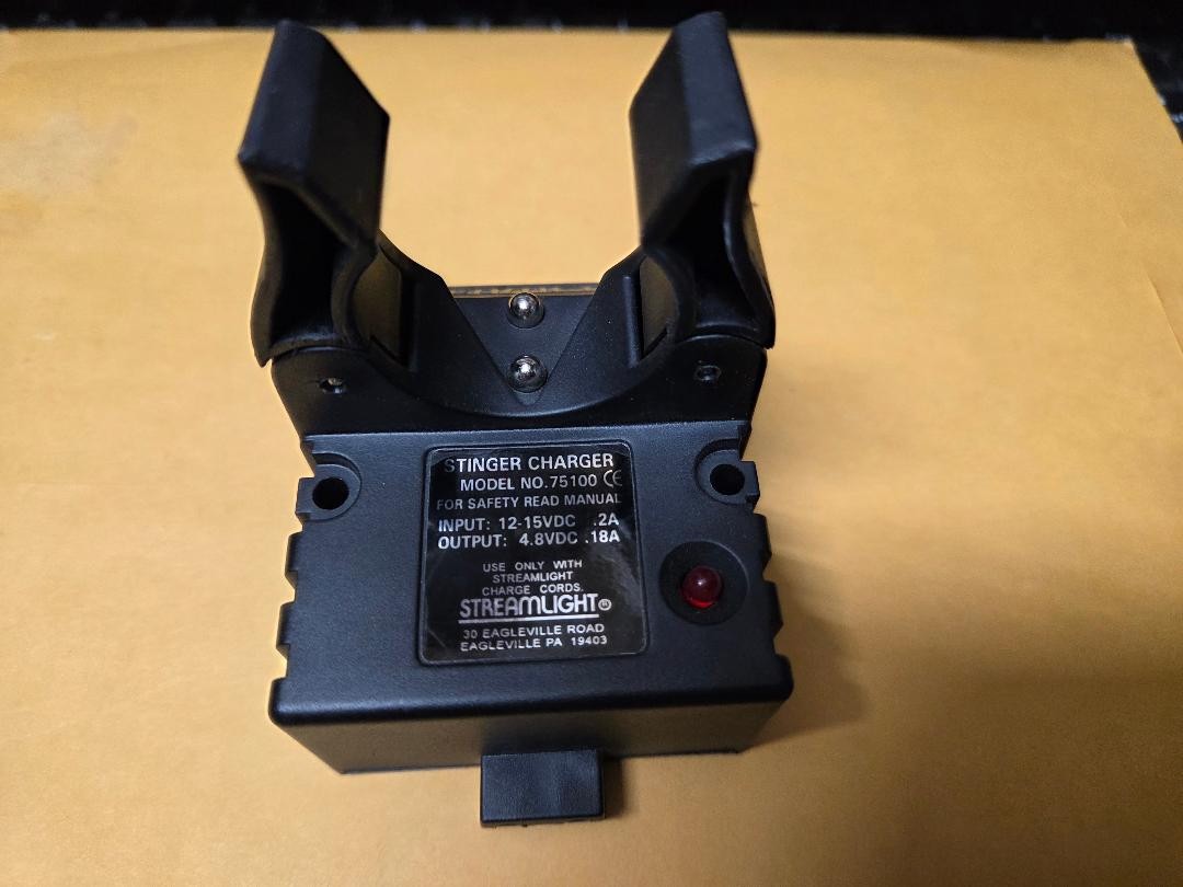 Streamlight Stinger Flashlight Charger UltraStinger PolyStinger 75100 FREE SHIP
