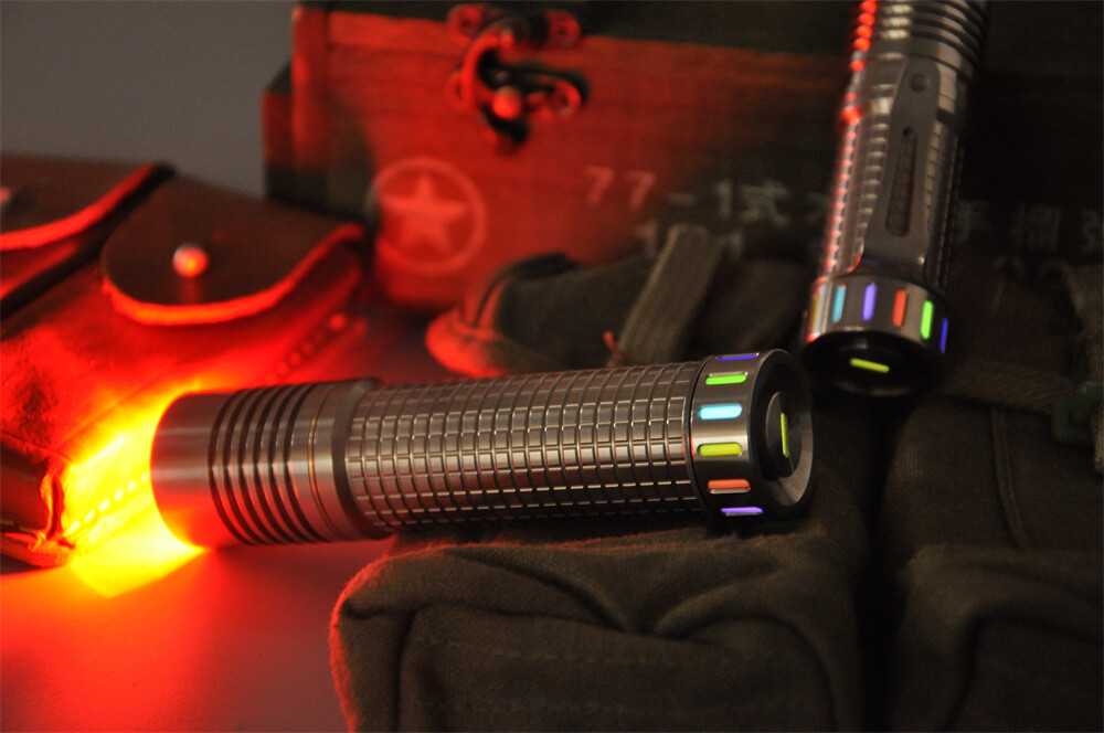 Maeerxu XT4 21700 Titanium flashlight New model 519A 4000 Lumen