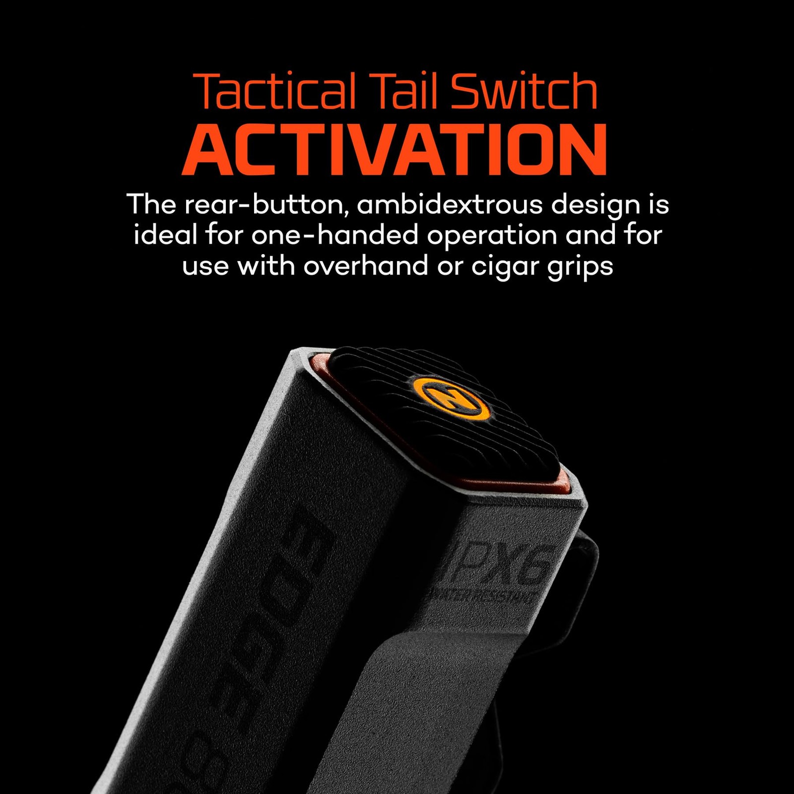 NEBO Edge 2K Rechargeable Tactical LED Flashlight 2000 Lumens USB-C NEB-POC-0014