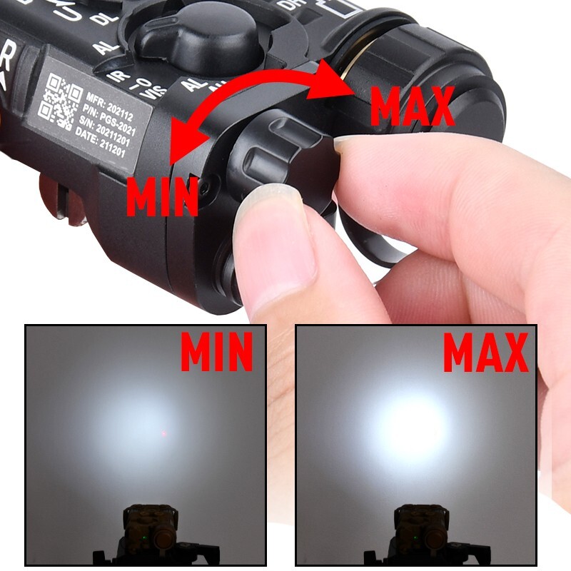 WADSN NGAL LA23 RED GREEN & IR Laser + Illuminator Metal Housing Free Shipping