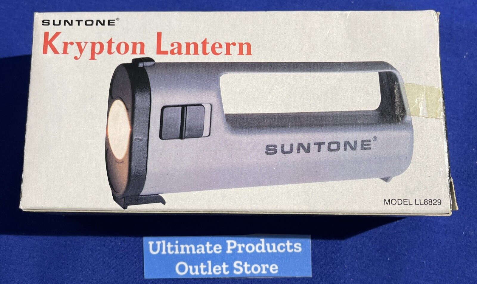 Krypton Lantern 🔦by Suntone®️, Silver Model LL8829