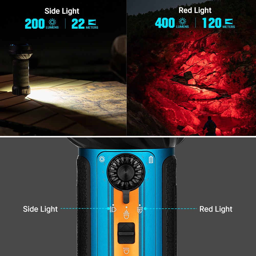 Olight Marauder Mini 2 Roadster & Imini 2 Roadster Flashlights Bundle