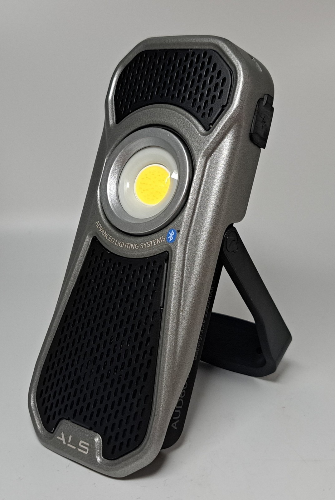 ALS 600lm LED Rechargeable Light & Bluetooth Audio Speaker AUD601R Magnetic 6.5″