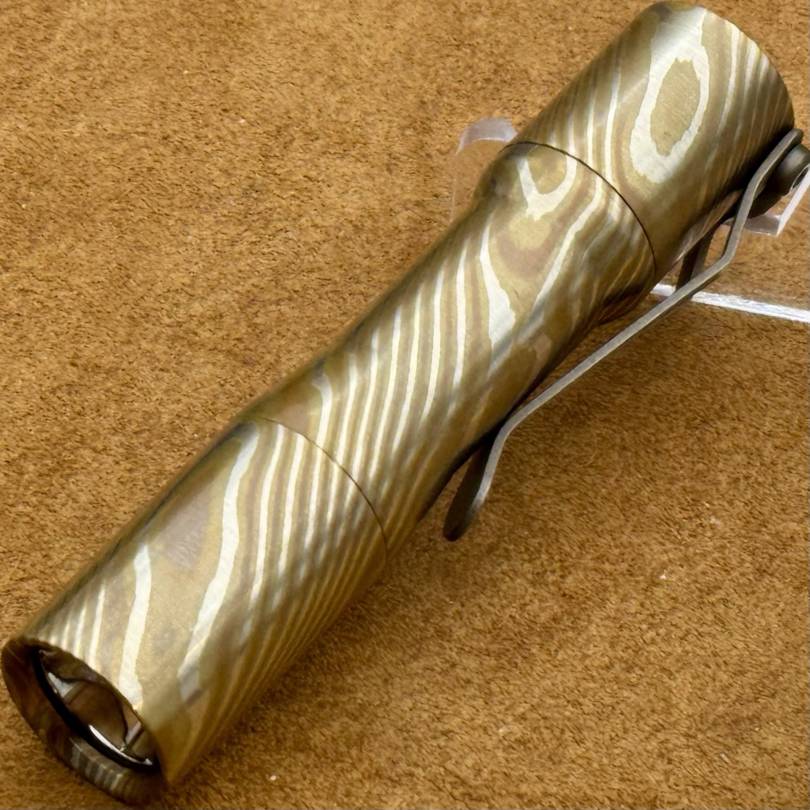 ✨MOKUME CWF Charles Wiggins Torch 14500 Li-ion Nichia 219 4000k Mini Arcadian