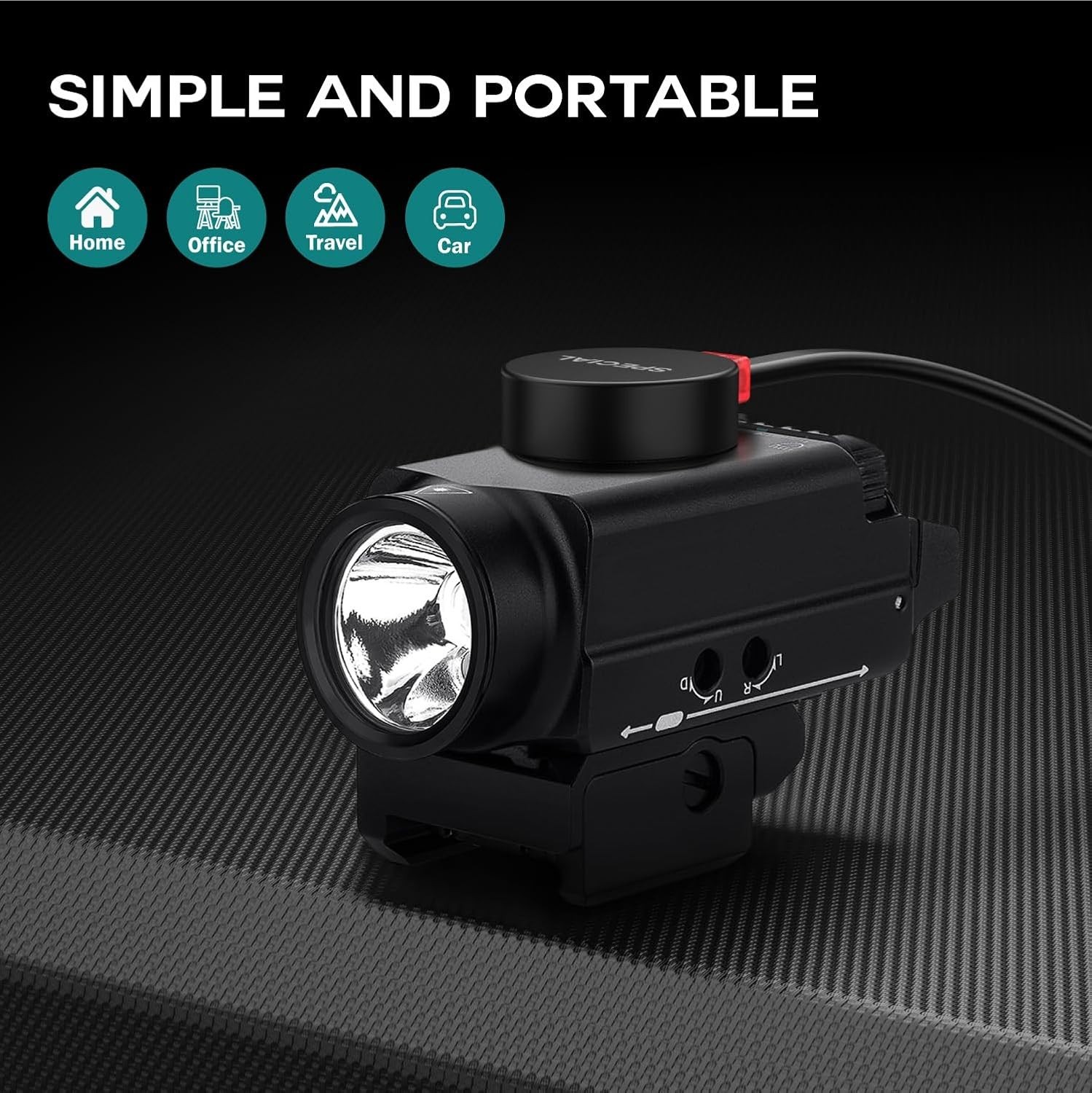 Durable Magnetic USB Cable for Olight Baldr Mini & RL Series – Ultra Lightweight
