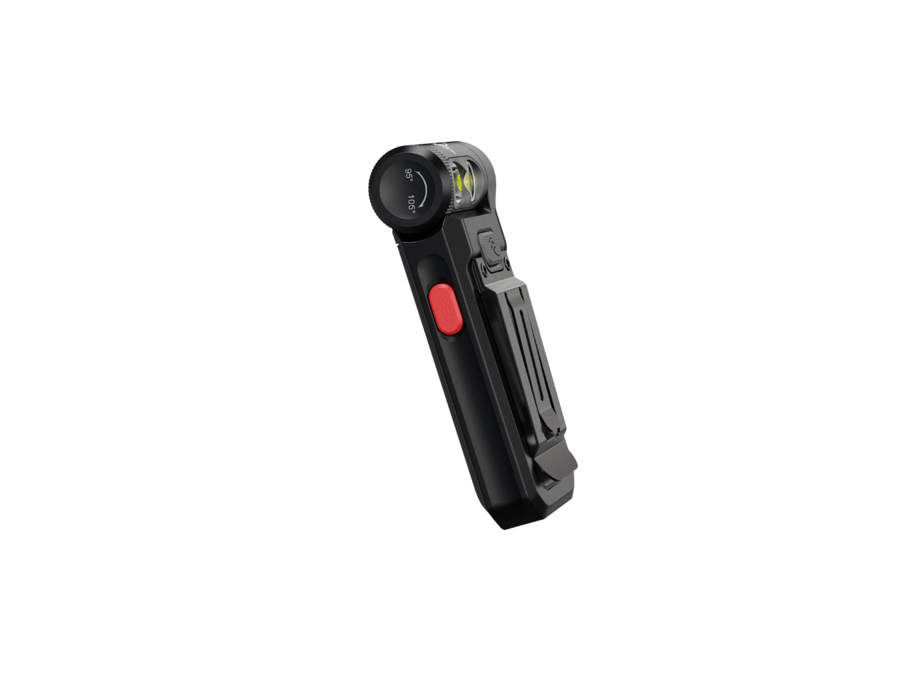Fenix SW05R-RED White/Red USB Rechargeable LED EDC Flat Flashlight body worn/hat