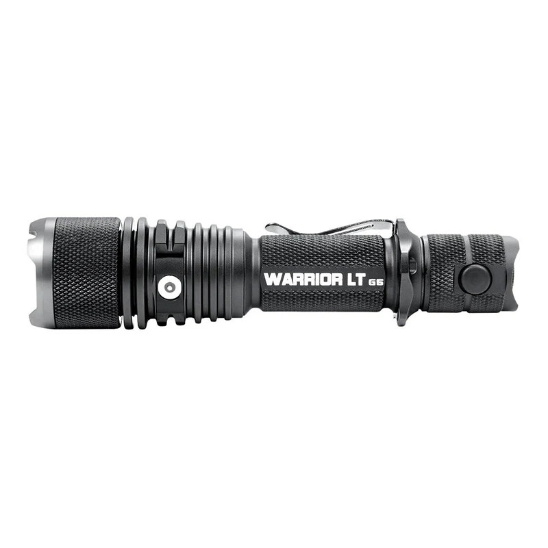 Powertac Warrior GEN5 LT Long Throw 3050 Lumen Tactical Rechargeable Flashlight