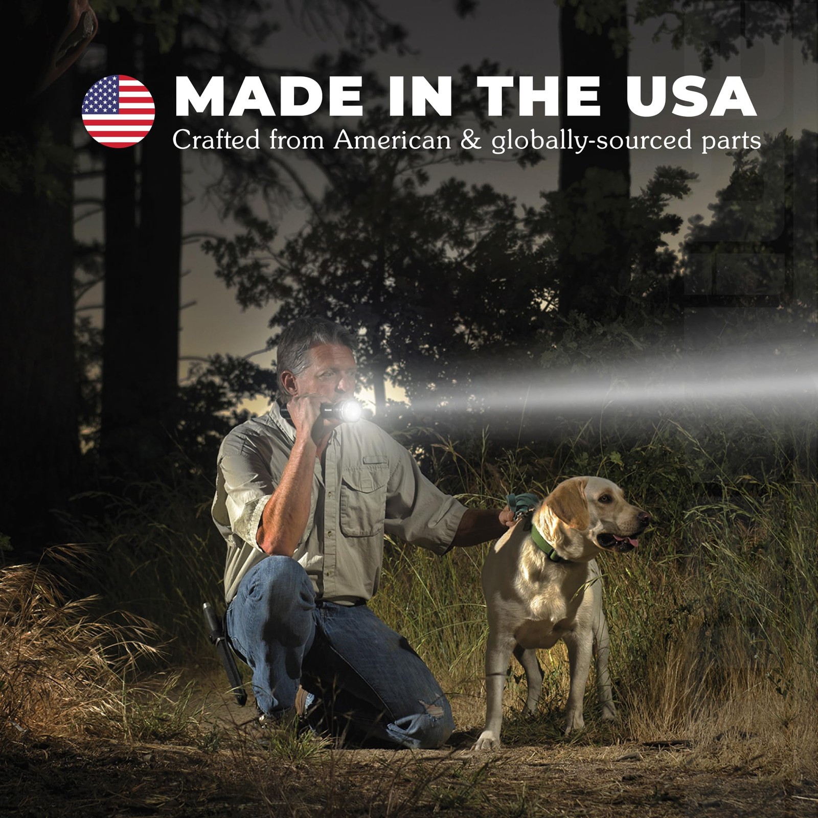 Mag Instruments ML50L LED 2-Cell C Blister Flashlight Pack, Black