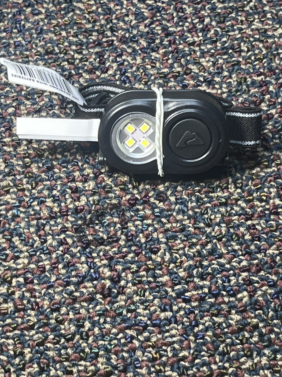 (3 PACK) Mini LED Headlamps 20 Lumens Ozark Trail Adjustable Batteries Included.