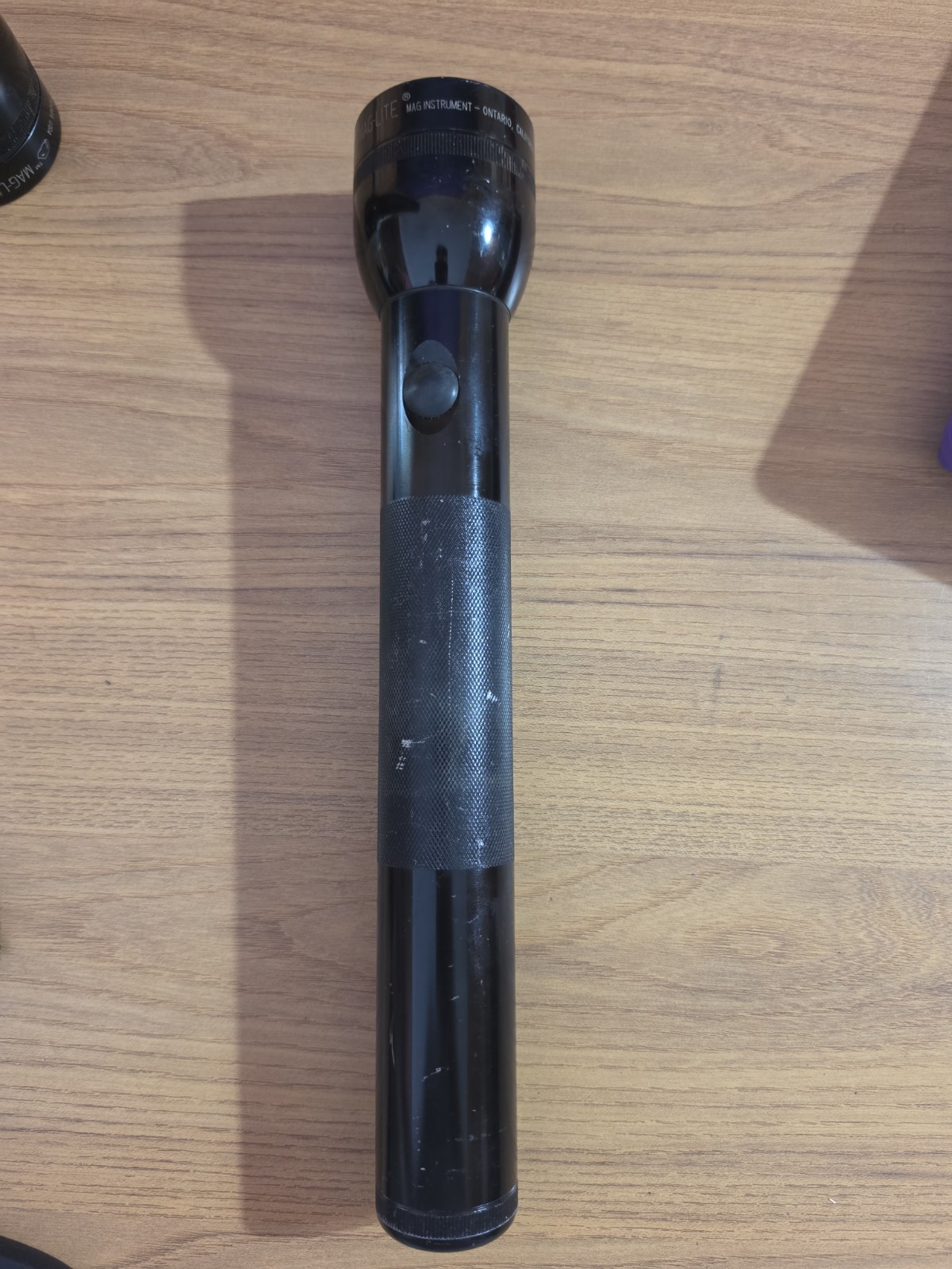 Vintage MAG-LITE MAGLITE FLASH LIGHT 12 1/2 INCH 3D CELL Black