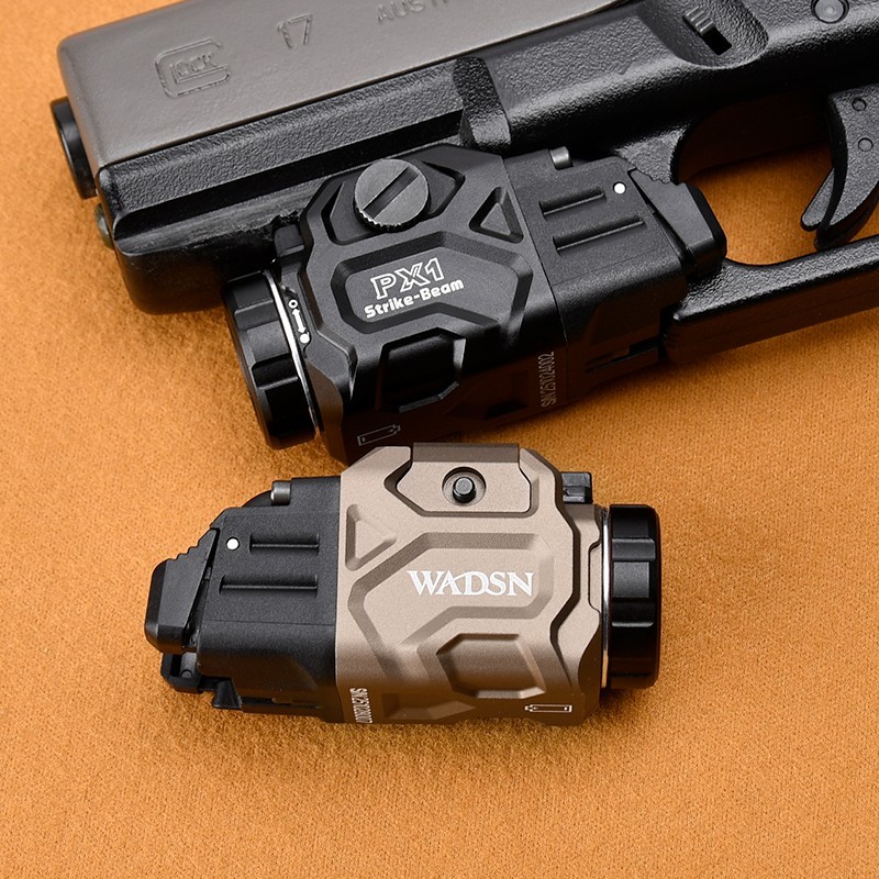 WADSN PX1 Pistol Light Includes High,Low Paddle Switches for 20mm Rail