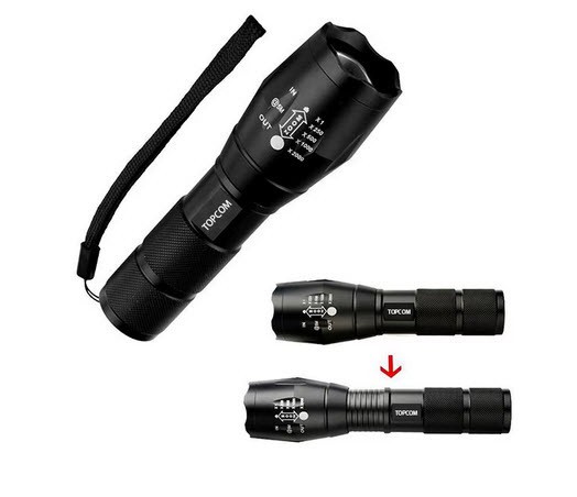 Ultra-Bright Flashlights Military Grade XML-T6 LED Tactical Flashlight