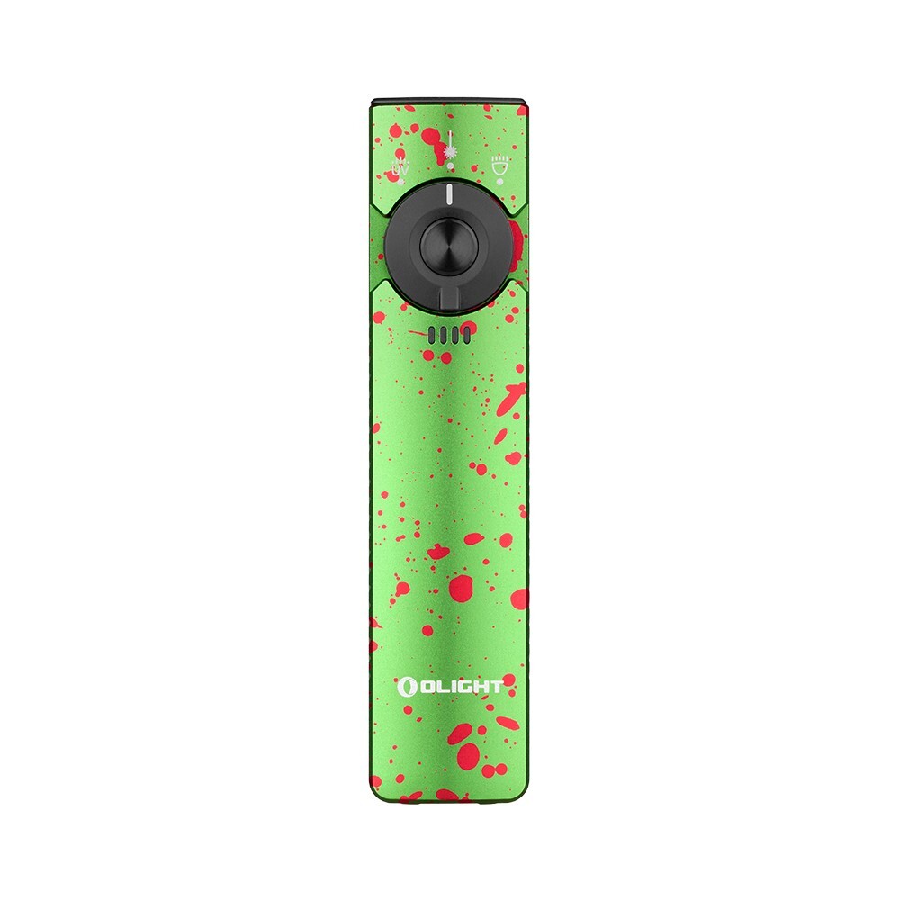 Olight Arkfeld Pro 3R 1300Lm Flashlight with UV Light & Green Laser Zombie Green