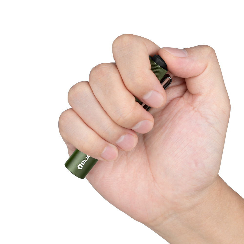 Olight I3T 2 EOS OD Green Dual-Output Tail Switch EDC Flashlight, 200/300 Lumens