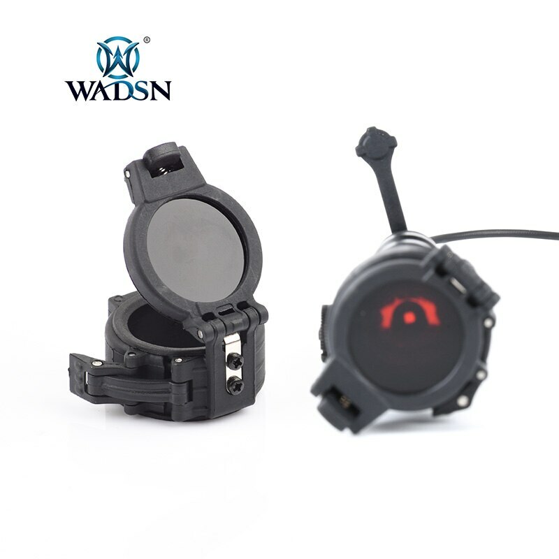 WADSN Airsoft Flashlight IR Filter Light Cover For M300 M600 25mm Diameter