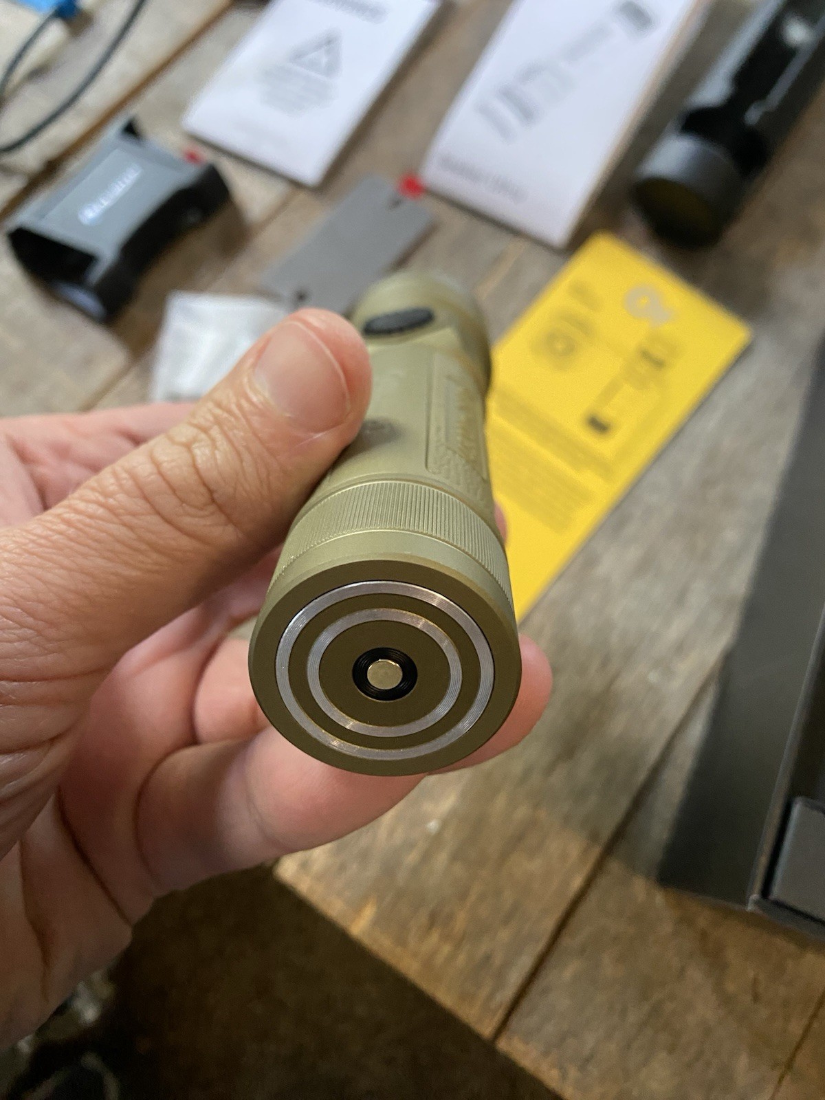 Olight Seeker Ultra Flashlight 4800 Lumens Olive Green