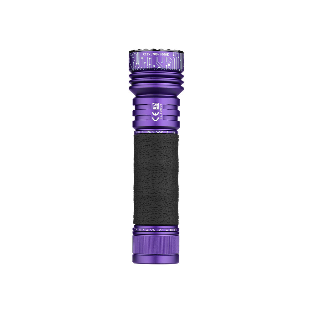 Olight Seeker 4 Pro Cyber Violet & Oclip Pro Purple & I3E 18th Anniversary Editi