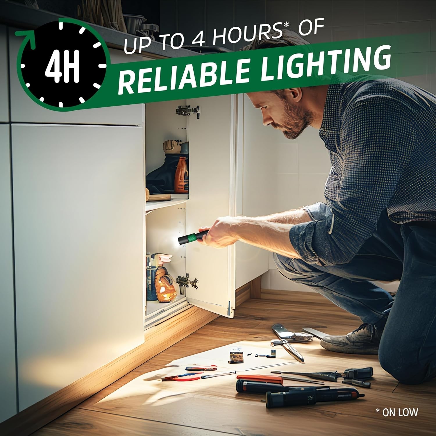 X-400 Compact Rechargeable Pen Light – 400 Lumens, Indoor and Outdoor Use