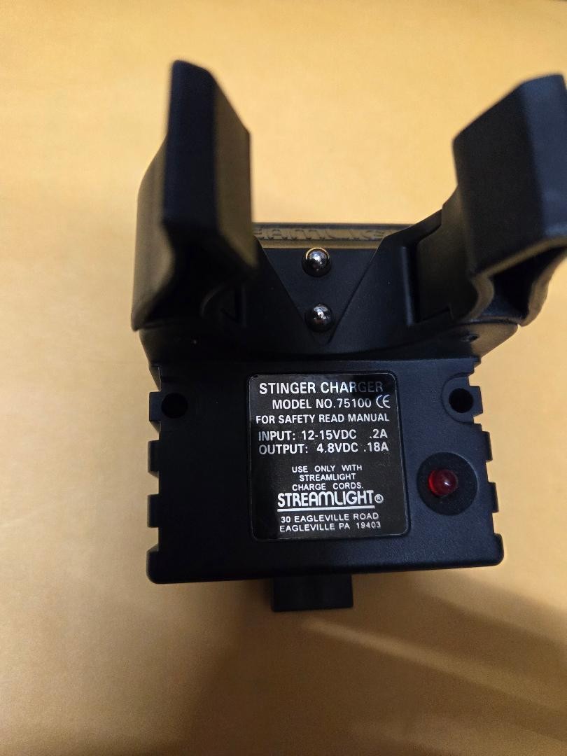 Streamlight Stinger Flashlight Charger UltraStinger PolyStinger 75100 FREE SHIP