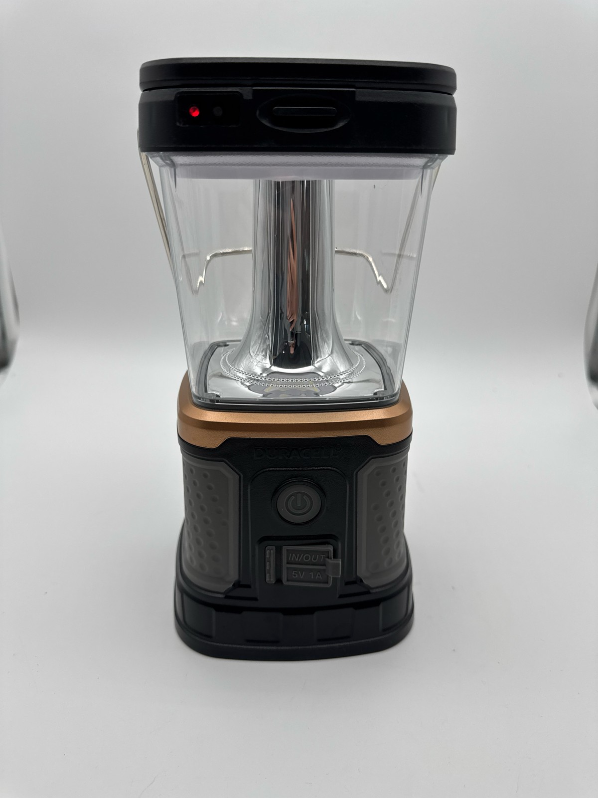 Duracell 3000L Tri-Power Rechargeable Lantern Solar USB-C Built-in Power Bank