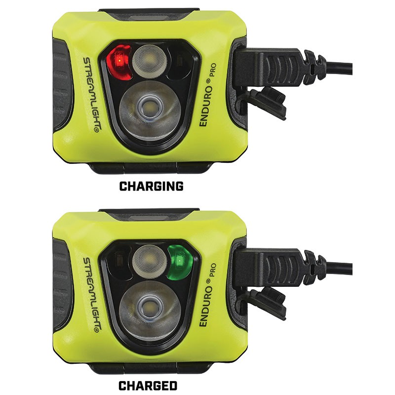 Streamlight Enduro® Pro Rechargeable USB LED Headlamp Flashlight Yellow 61435