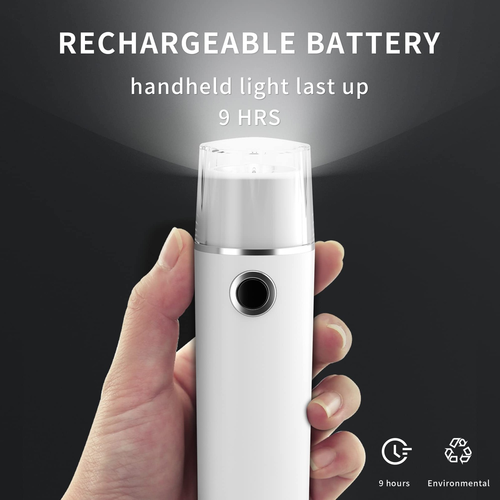 Emergency Flashlights 3-in-1 LED Rechargeable – 7-9 Hours Use for Power Failure