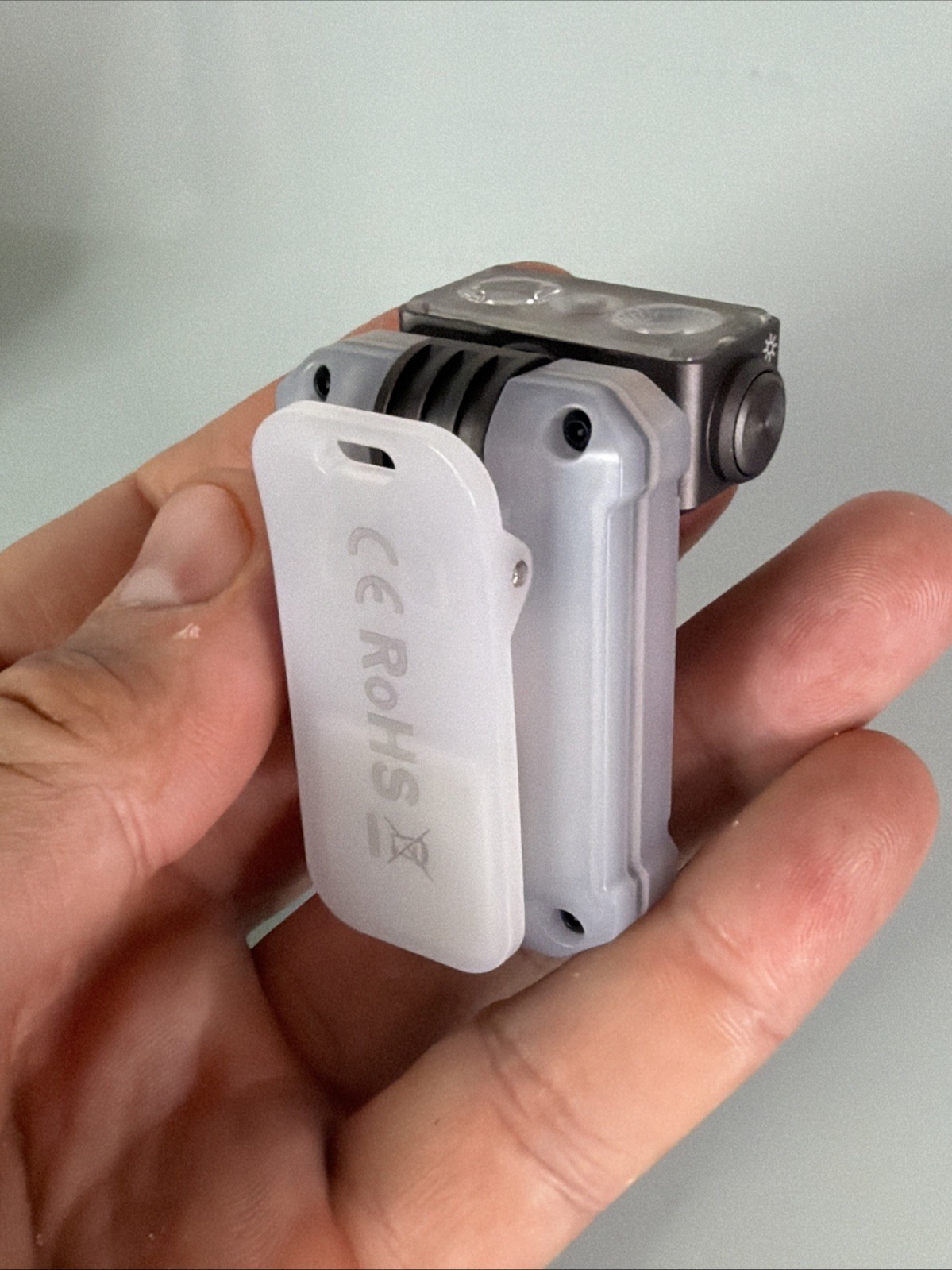 Brand New Wurkkos HD04 Rechargeable Clip-On Flashlight 750 Lumens Rotatable