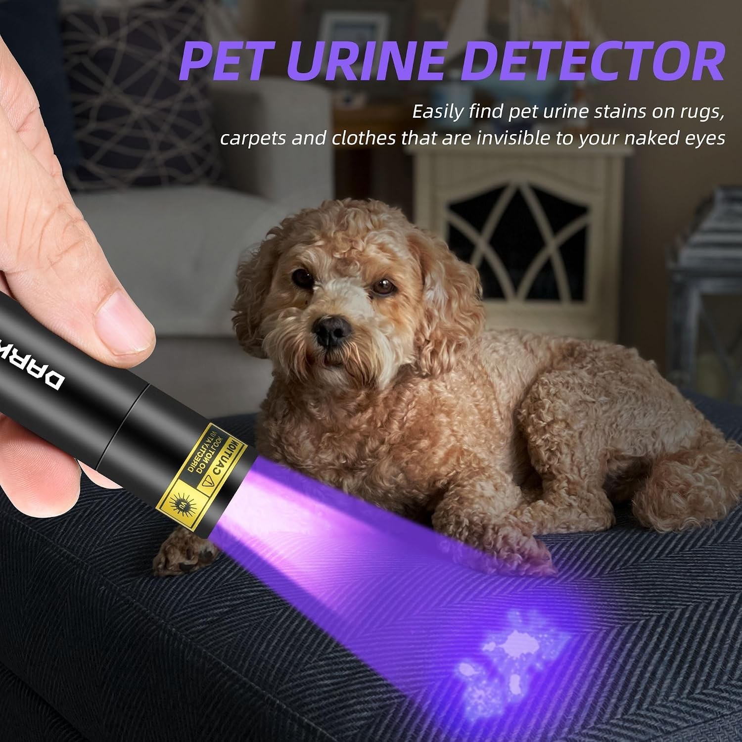 Multi-Functional Mini UV Flashlight 395NM – Ideal for Resin Curing & Detection