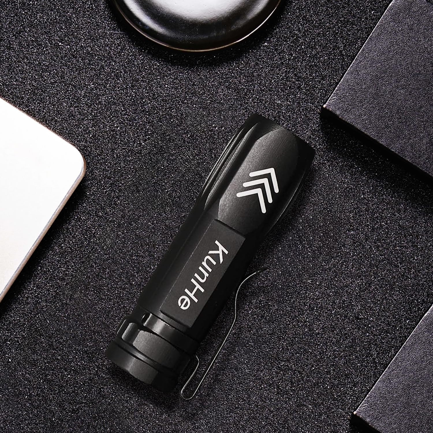 5 Pack Mini Flashlight Rechargeable Bulk USB-C Small High Lumen Flashlight Clip-