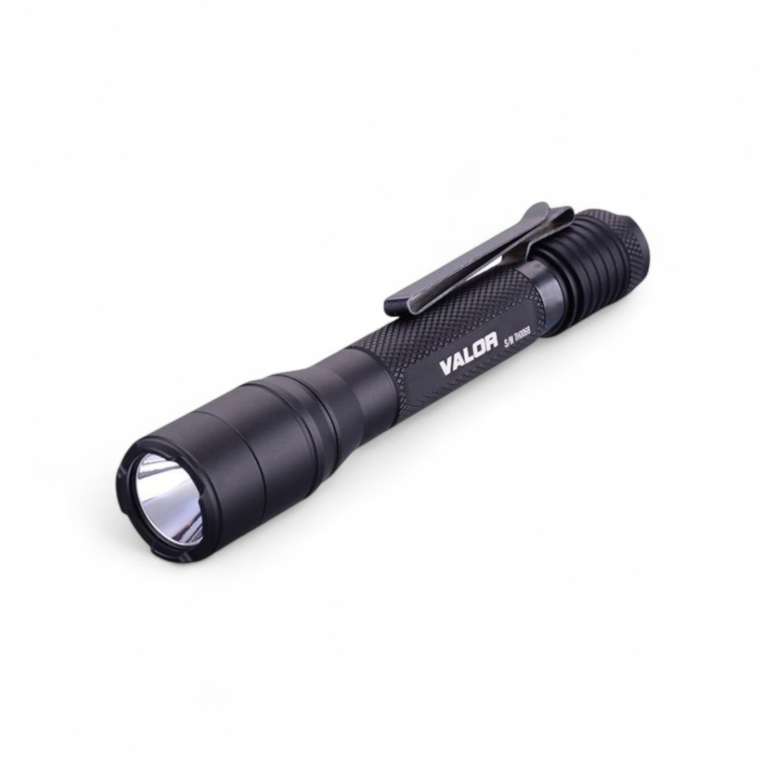 Powertac Valor 800 Lumen AA Battery Waterproof EDC Compact Flashlight – Black