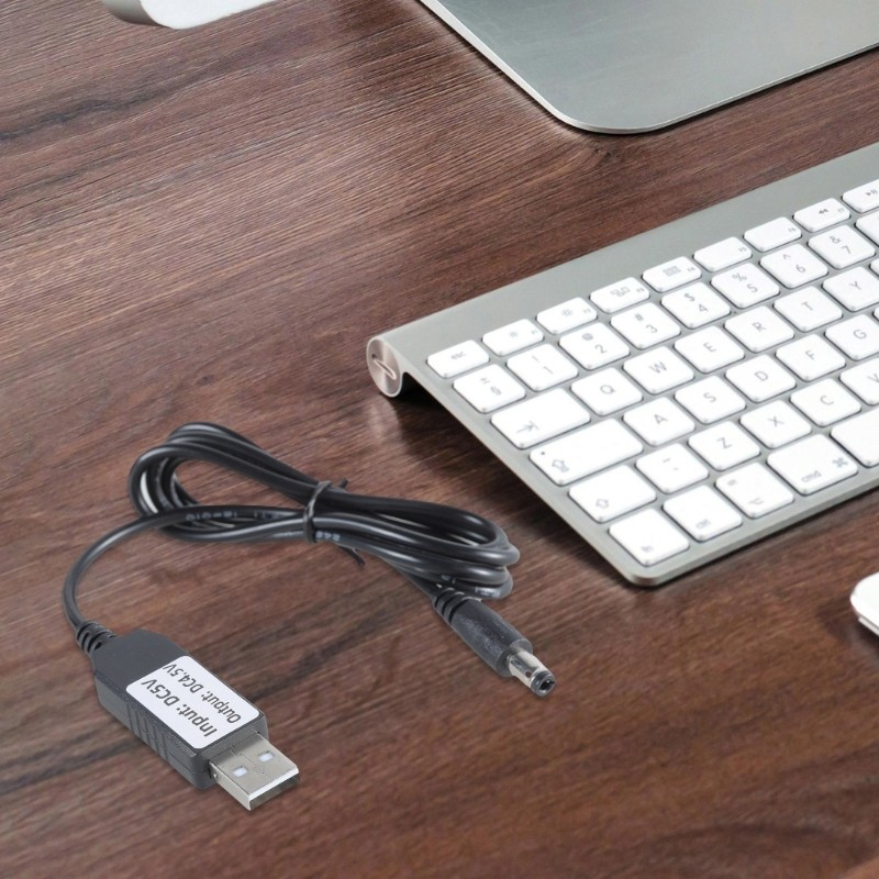 4.5V LR03 Battery Alternative USB to 4.5V LR03 Battery Eliminators Wire 125cm