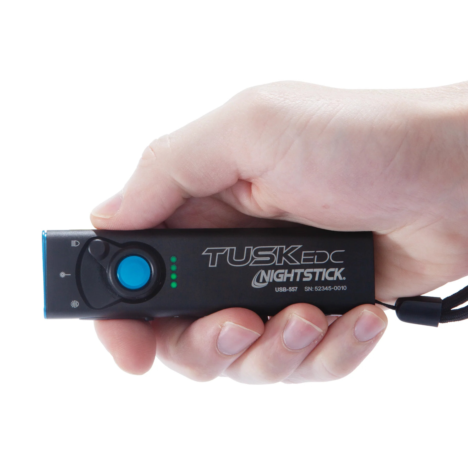 Nightstick TUSK EDC Compact Flashlight w/ Green Laser & UV Floodlight USB-557