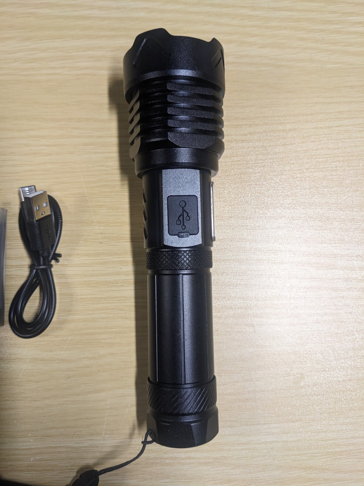 LED Multifunction Flashlight 28650/18650/AAA High/Low/Strobe w/ side light