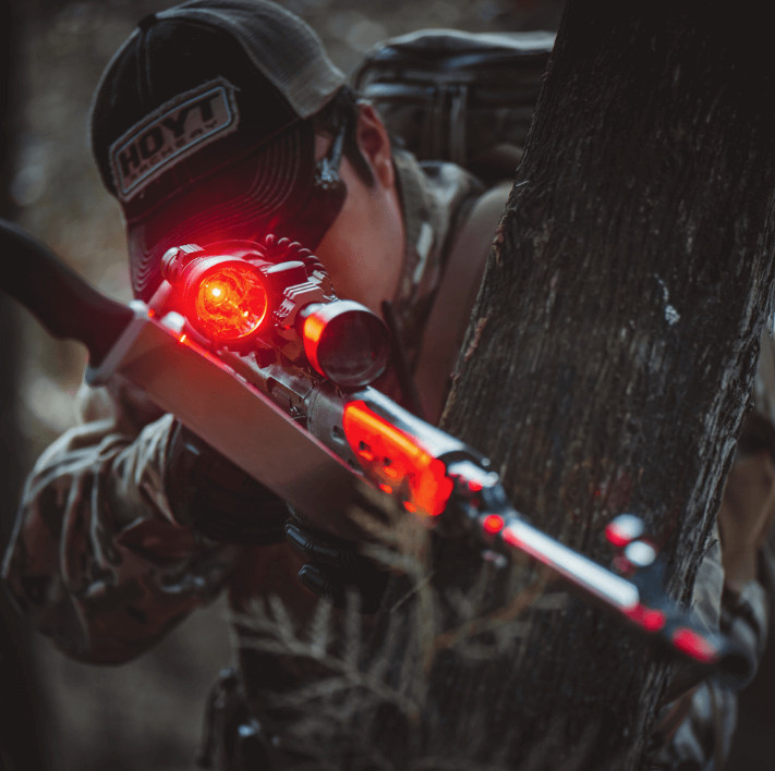 Weltool T10-HR “Devil Incarnate” Red Light Long Throw Hunting LED Flashlight