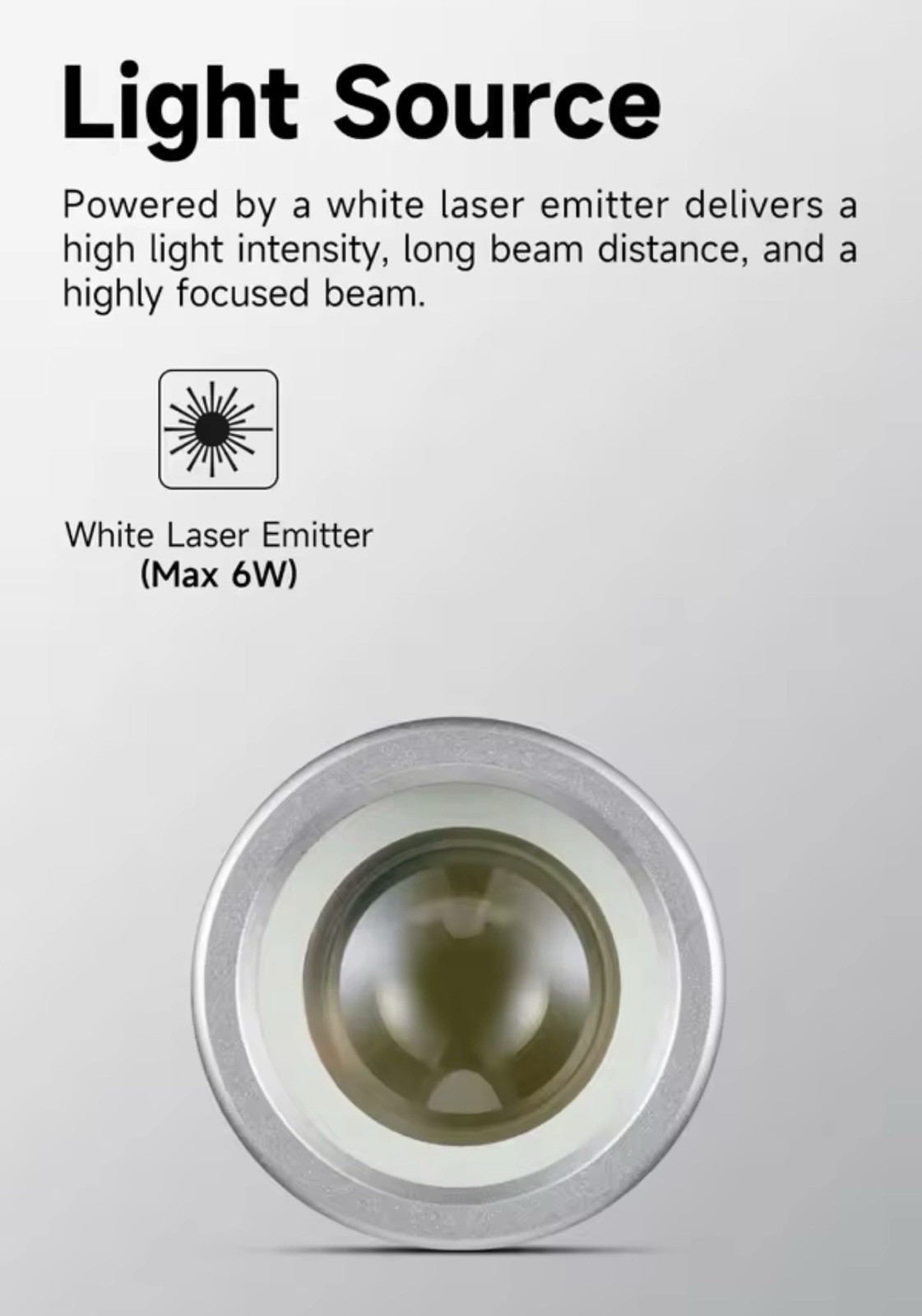 Lumintop Antman in Stonewashed Titanium LEP Flashlight Torch