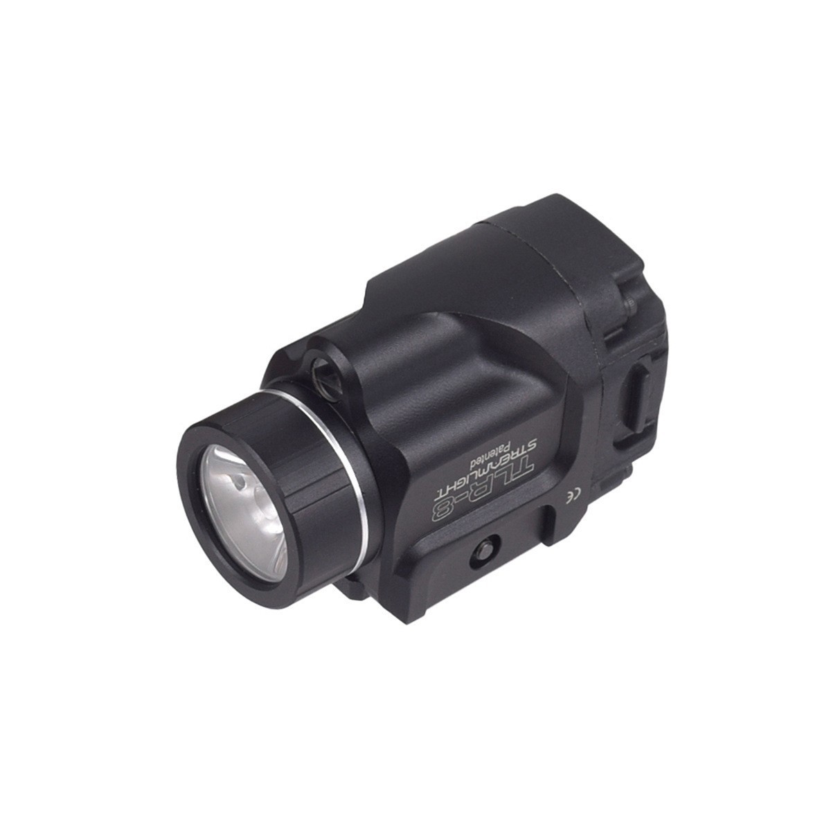TLR-8 Green Laser Rail Mount LED Tactical Flashlight 1000 Lumens Rechargeable