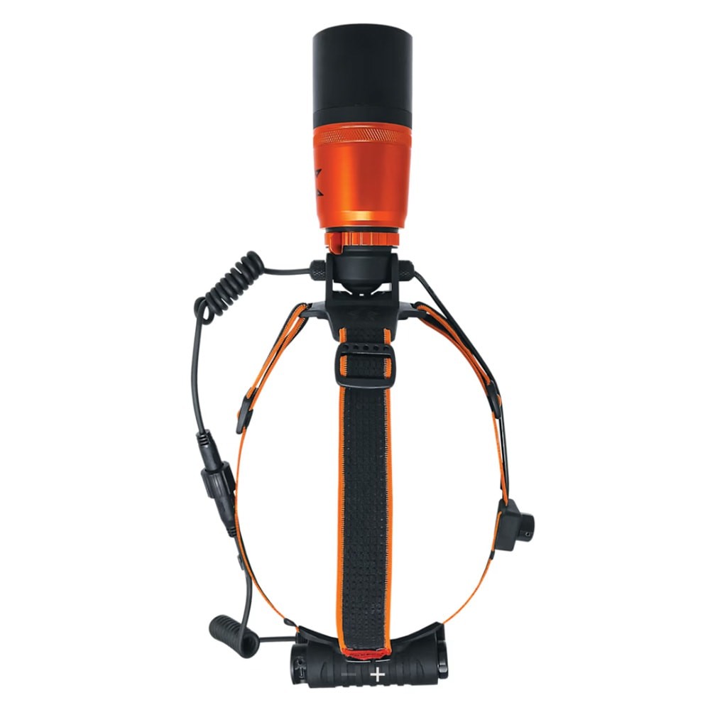 FOXPRO Headlamp Multi-Color LED Customizable Beam (QUADLAMP): NEW, Free Ship