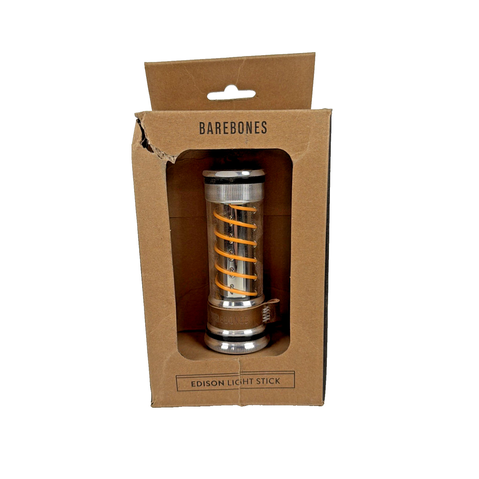 Barebones Living Edison Light Stick Aluminum Recharges Water Resistance Battery