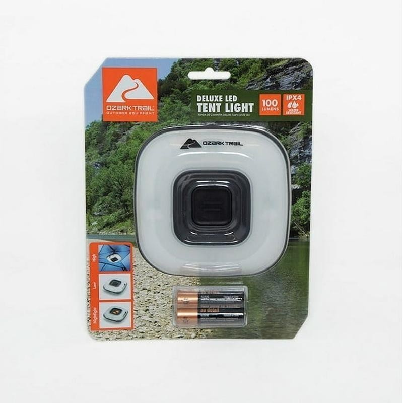 100 Lumen LED Tent Light High Low Settings Nightlight Battery Included New