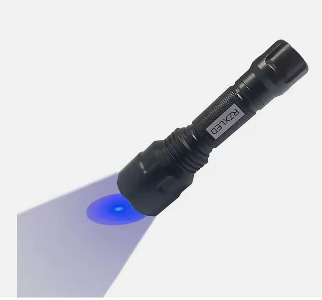 Professional Shortwave UVC 260nm Ultraviolet Flashlight for Mineral Fluorescent