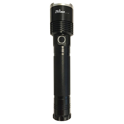 Fuji Flashlight 129, High-Low Beam +Strobe, Zoom Focus, D-cell Included