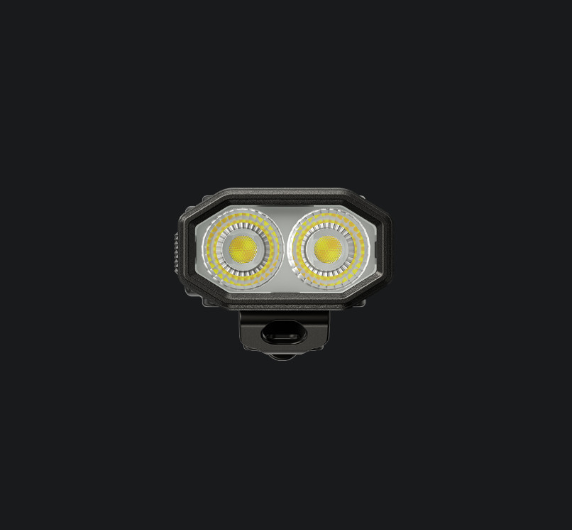 Nitecore Black EDC09 Swivel Head Flashlight Rechargeable Resists Color/Impact