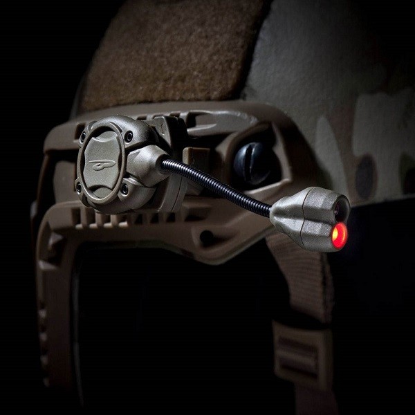 PRINCETON TEC SWITCH MPLS HELMET LIGHT 10lm IPX4 TACTICAL LED LAMP WITH 6 MOUNTS