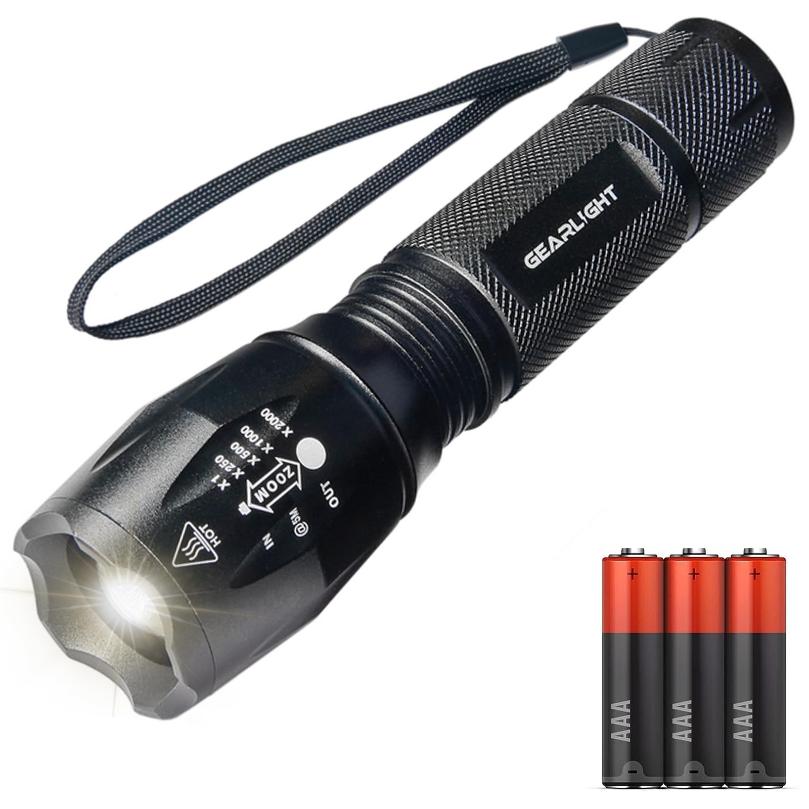 GearLight LED 1 Pack, (Batteries Included), 1 Included)
